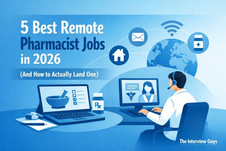 5 Best Remote Pharmacist Jobs in 2026 (And How to Actually Land One)
