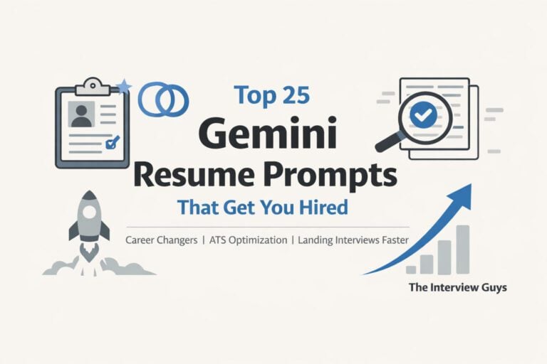 Top 25 Gemini Resume Prompts That Get You Hired: For Career Changers, ATS Optimization, and Landing Interviews Faster