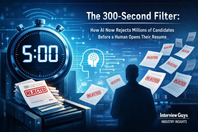 The 300-Second Filter: How AI Now Rejects Millions of Candidates Before a Human Opens Their Resume