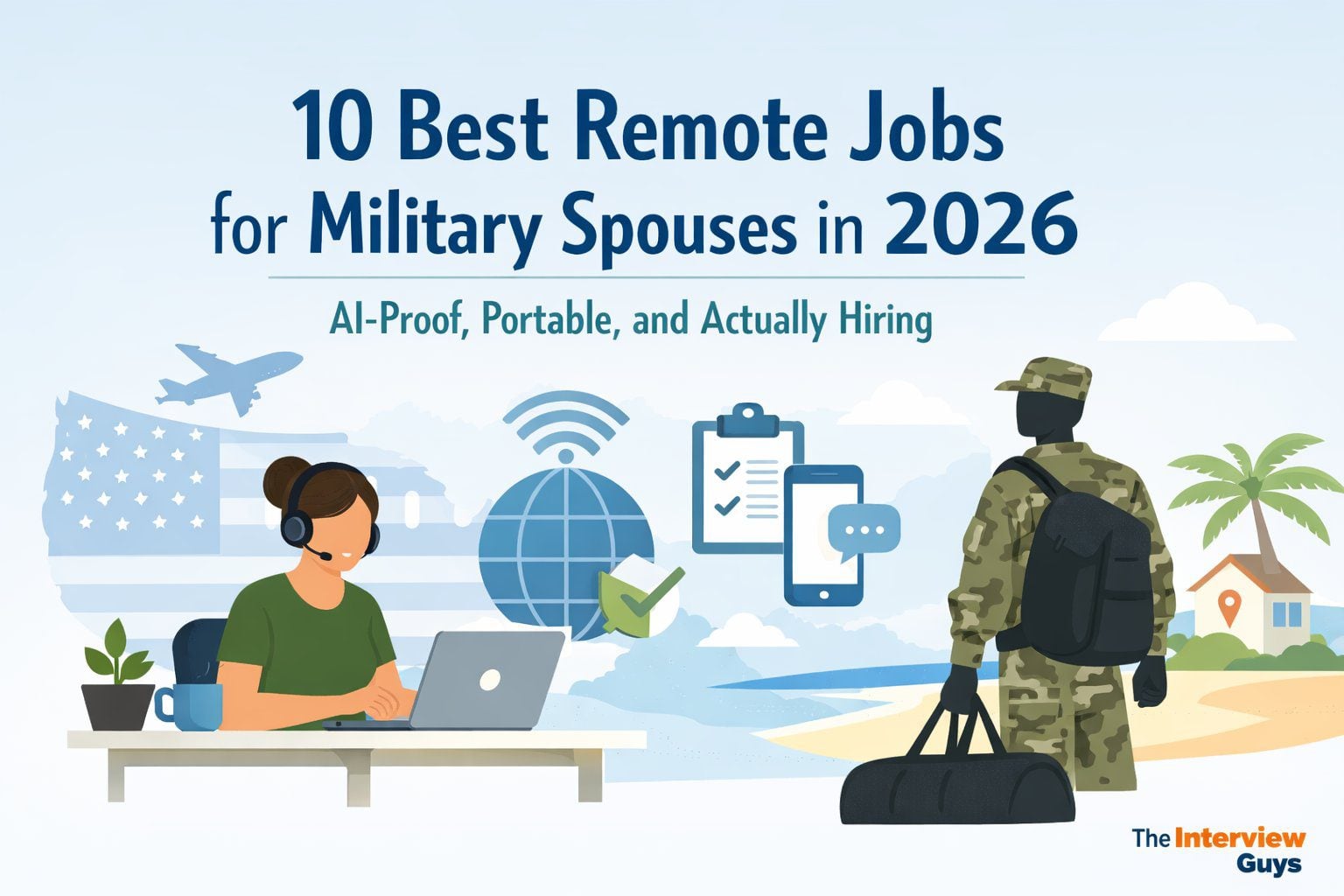 10 Best Remote Jobs for Military Spouses in 2026 (AI-Proof, Portable ...