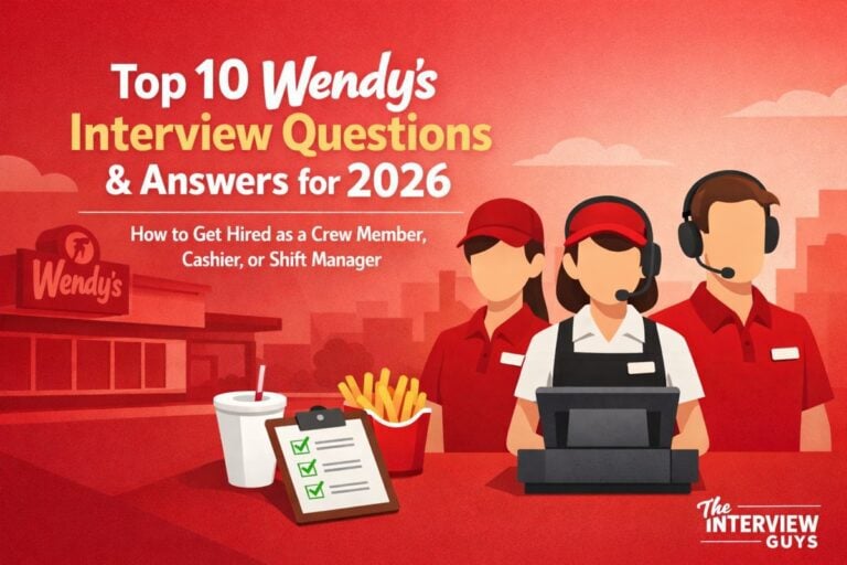 Top 10 Wendy’s Interview Questions and Answers for 2026: How to Get Hired as a Crew Member, Cashier, or Shift Manager