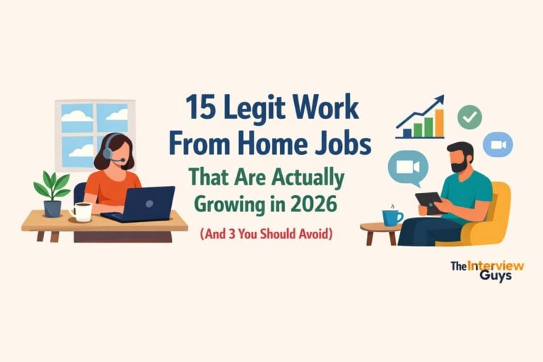 15 Legit Work From Home Jobs That Are Actually Growing in 2026 (And 3 You Should Avoid)