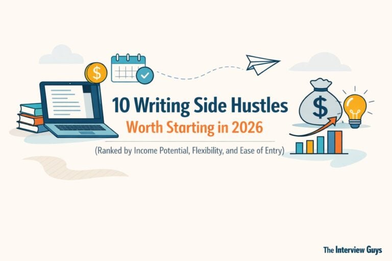 10 Writing Side Hustles Worth Starting in 2026 (Ranked by Income Potential, Flexibility, and Ease of Entry)