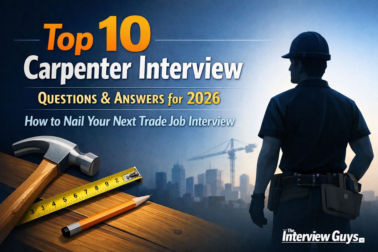 Top 10 Carpenter Interview Questions and Answers for 2026: How to Nail ...