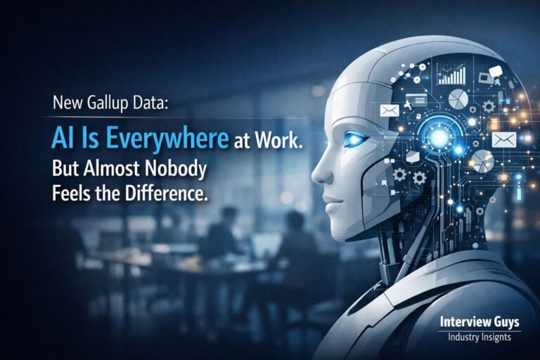 New Gallup Data: AI Is Everywhere at Work. But Almost Nobody Feels the Difference.