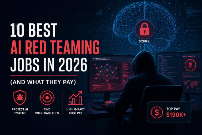 10 Best AI Red Teaming Jobs in 2026 (and What They Pay)