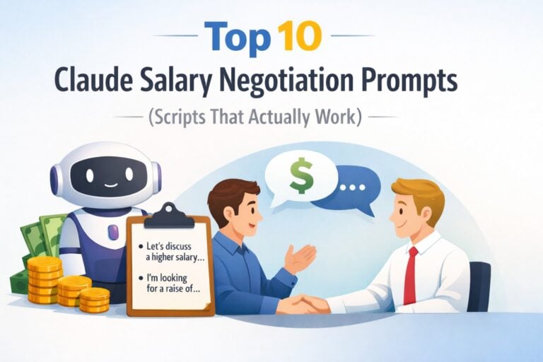 Top 10 Claude Salary Negotiation Prompts (Scripts That Actually Work)