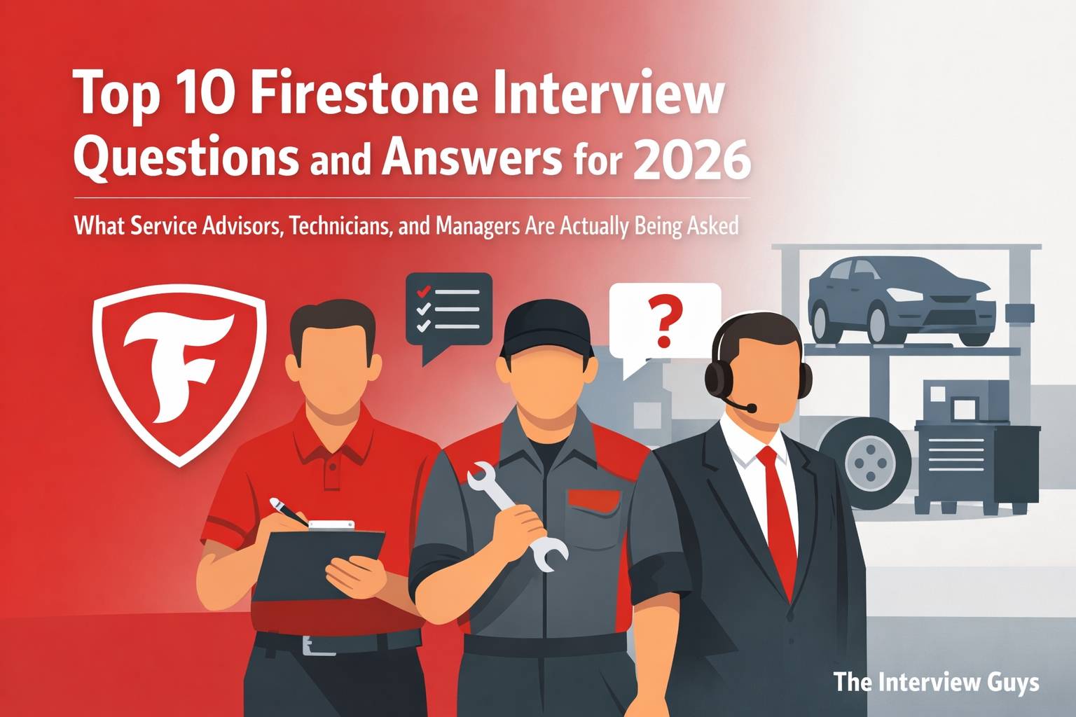 Top 10 Firestone Interview Questions and Answers for 2026: What Service ...