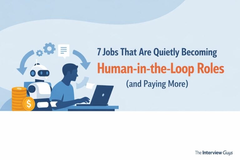 7 Jobs That Are Quietly Becoming Human-in-the-Loop Roles (and Paying More)