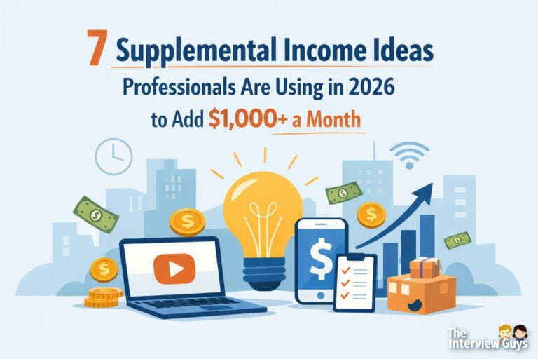 7 Supplemental Income Ideas Professionals Are Using in 2026 to Add $1,000+ a Month
