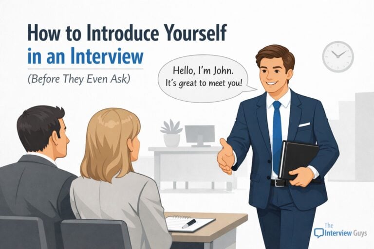 How to Introduce Yourself in an Interview (Before They Even Ask)