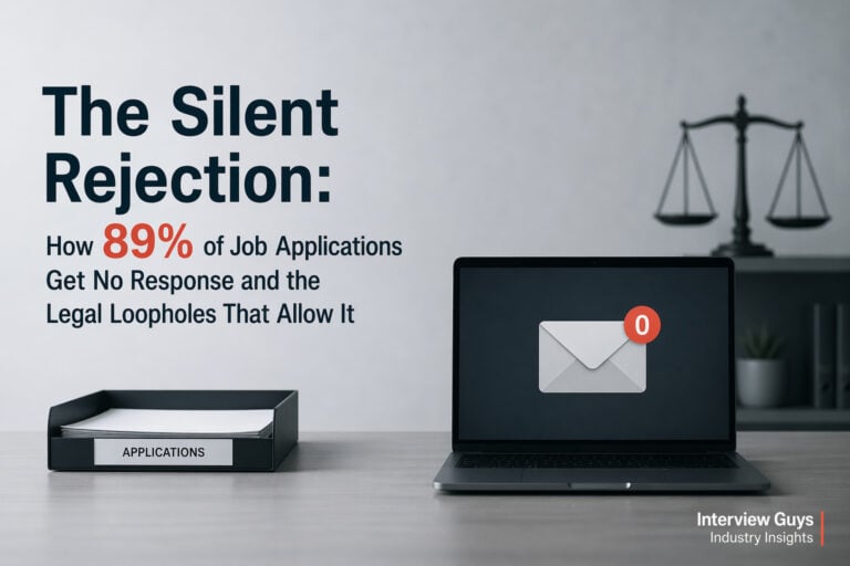 The Silent Rejection: How 89% of Job Applications Get No Response and the Legal Loopholes That Allow It