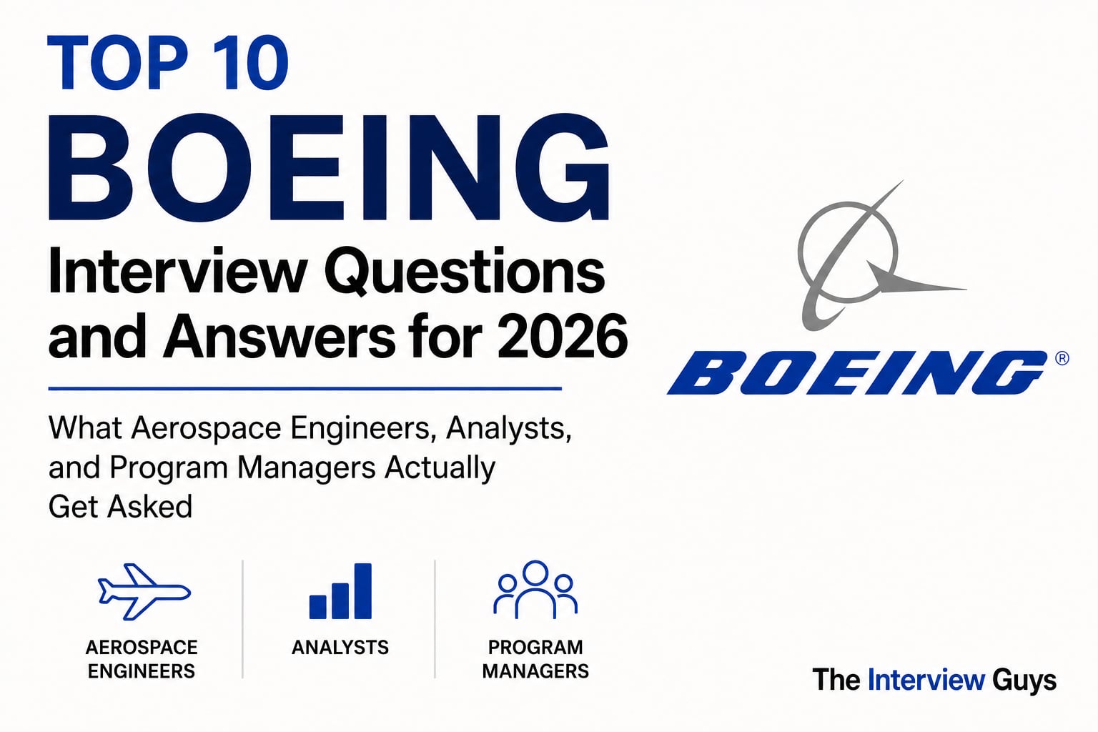 Top 10 Boeing Interview Questions and Answers for 2026: What Aerospace ...