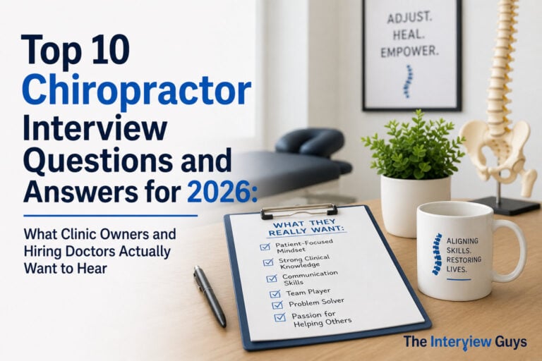 Top 10 Chiropractor Interview Questions and Answers for 2026: What Clinic Owners and Hiring Doctors Actually Want to Hear