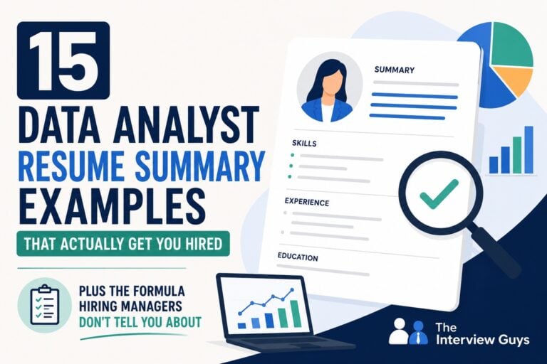 15 Data Analyst Resume Summary Examples That Actually Get You Hired (Plus the Formula Hiring Managers Don’t Tell You About)