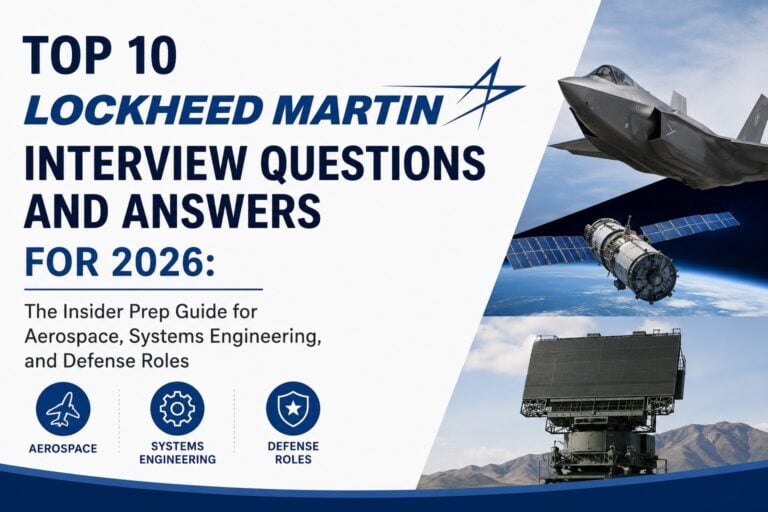 Top 10 Lockheed Martin Interview Questions and Answers for 2026: The Insider Prep Guide for Aerospace, Systems Engineering, and Defense Roles