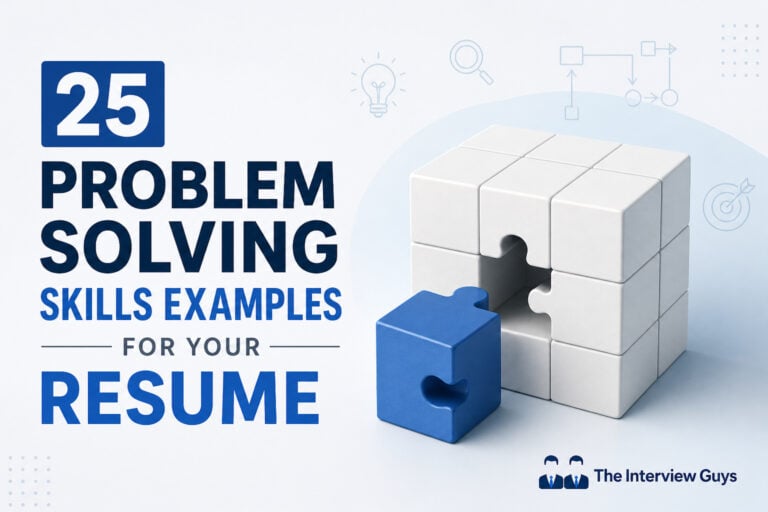 25 Problem Solving Skills Examples for Your Resume