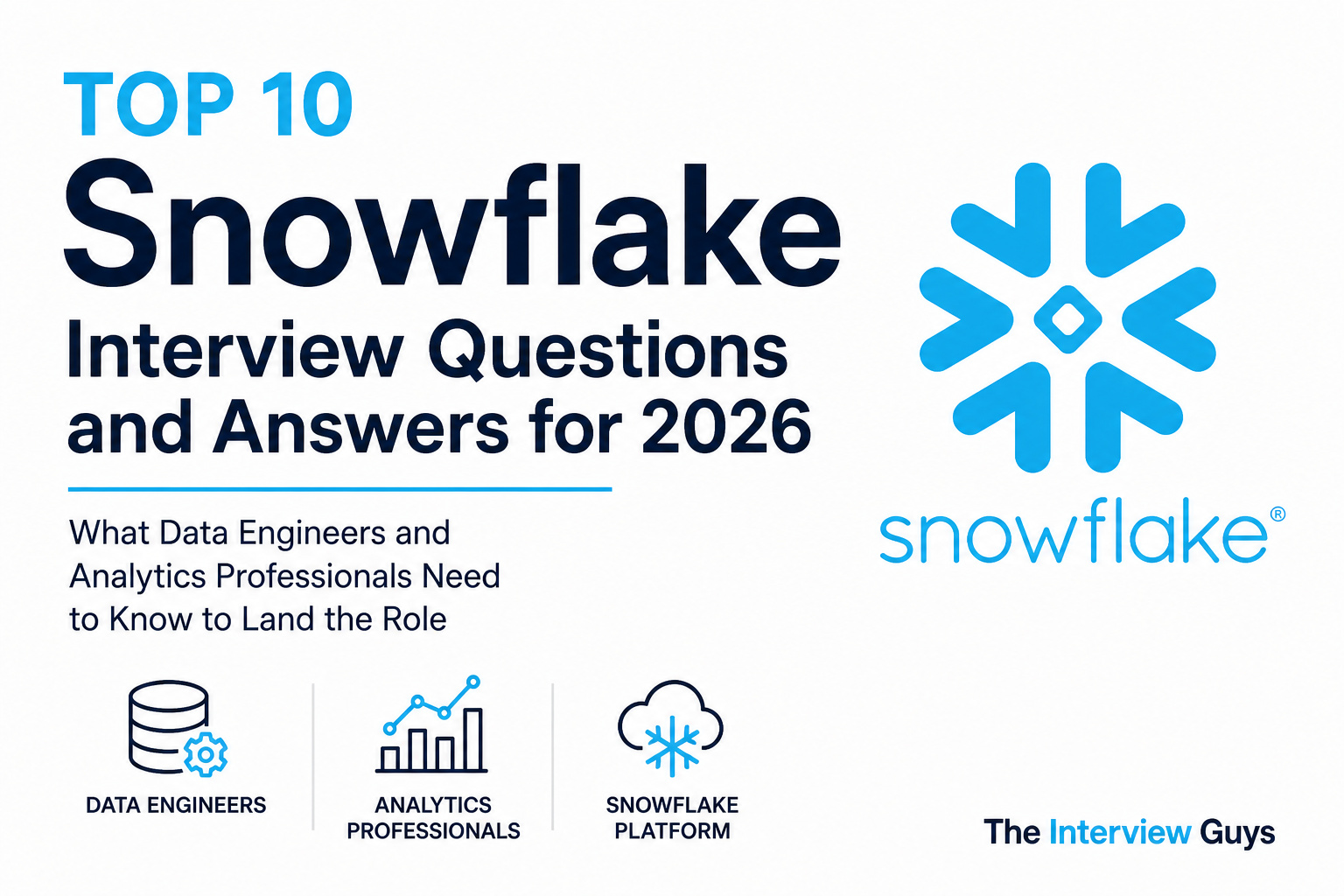 Top 10 Snowflake Interview Questions and Answers for 2026: What Data ...