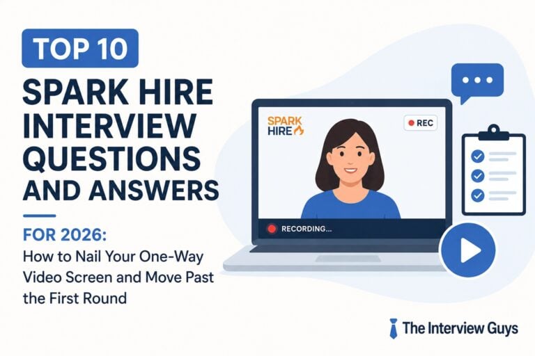 Top 10 Spark Hire Interview Questions and Answers for 2026: How to Nail Your One-Way Video Screen and Move Past the First Round