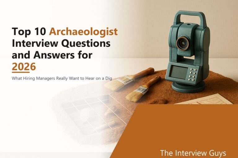 Top 10 Archaeologist Interview Questions and Answers for 2026: Field Technicians, CRM Archaeologists, Crew Chiefs, and Principal Investigators