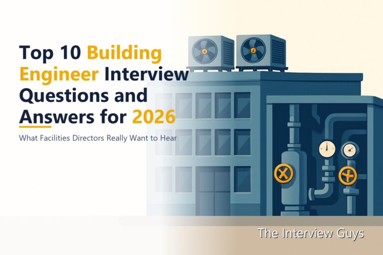 Top 10 Building Engineer Interview Questions and Answers for 2026: Assistant, Commercial, Senior, Chief, and Building Automation Roles