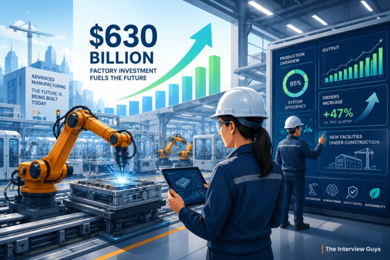 The $630 Billion Factory Boom: How to Land One of the New High-Tech Manufacturing Jobs
