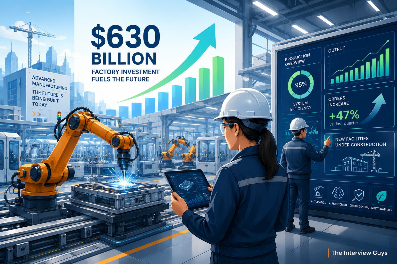 The $630 Billion Factory Boom: How to Land One of the New High-Tech ...