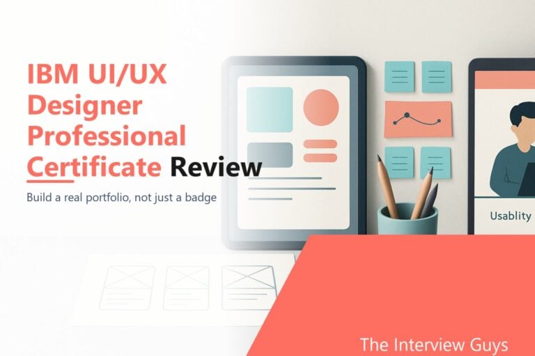 IBM UI/UX Designer Professional Certificate Review: The Enterprise-Friendly Path Into Design Work