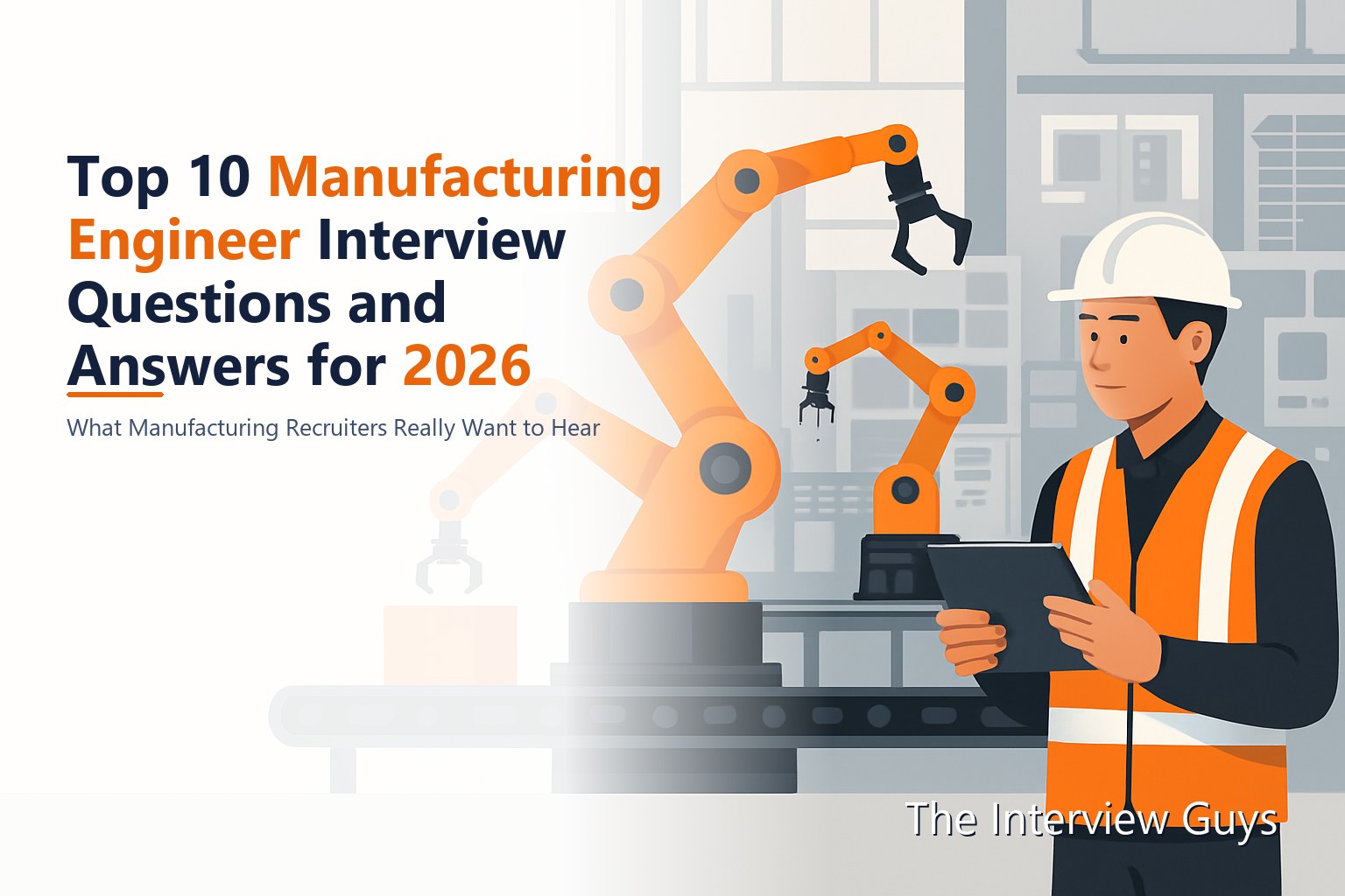 Bls Code Roles Top 10 Manufacturing Engineer Interview Questions and Answers for 2026 ...