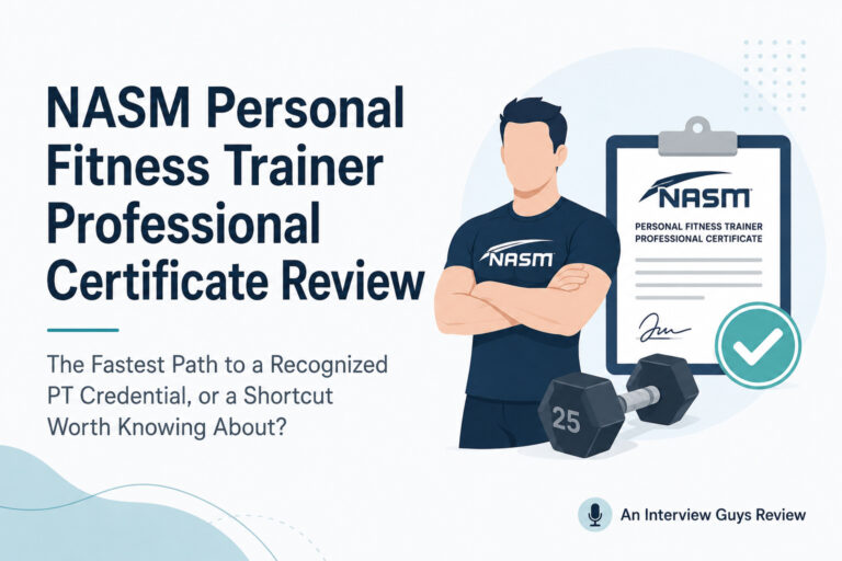 NASM Personal Fitness Trainer Professional Certificate Review: The Fastest Path to a Recognized PT Credential, or a Shortcut Worth Knowing About?