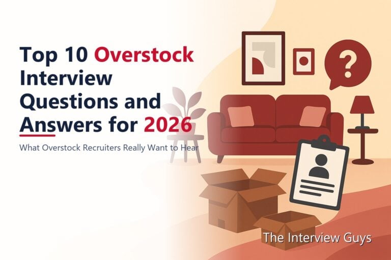 Top 10 Overstock Interview Questions and Answers for 2026: Customer Care, Software Engineer, Data, Product, and Marketing Roles