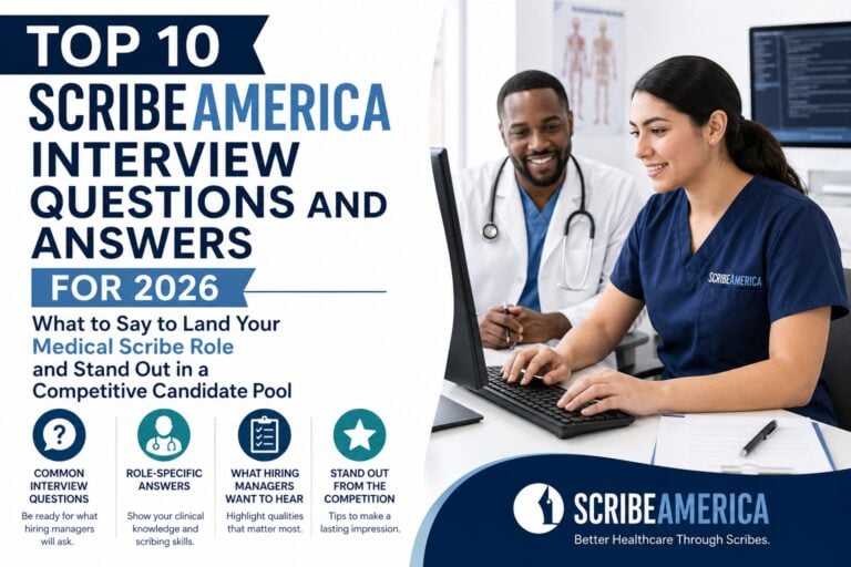 Top 10 ScribeAmerica Interview Questions and Answers for 2026: What to Say to Land Your Medical Scribe Role and Stand Out in a Competitive Candidate Pool