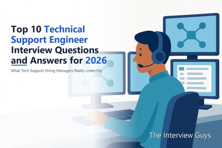 Top 10 Technical Support Engineer Interview Questions and Answers for 2026: Junior, Senior, Cloud/SaaS, and Network Support Roles