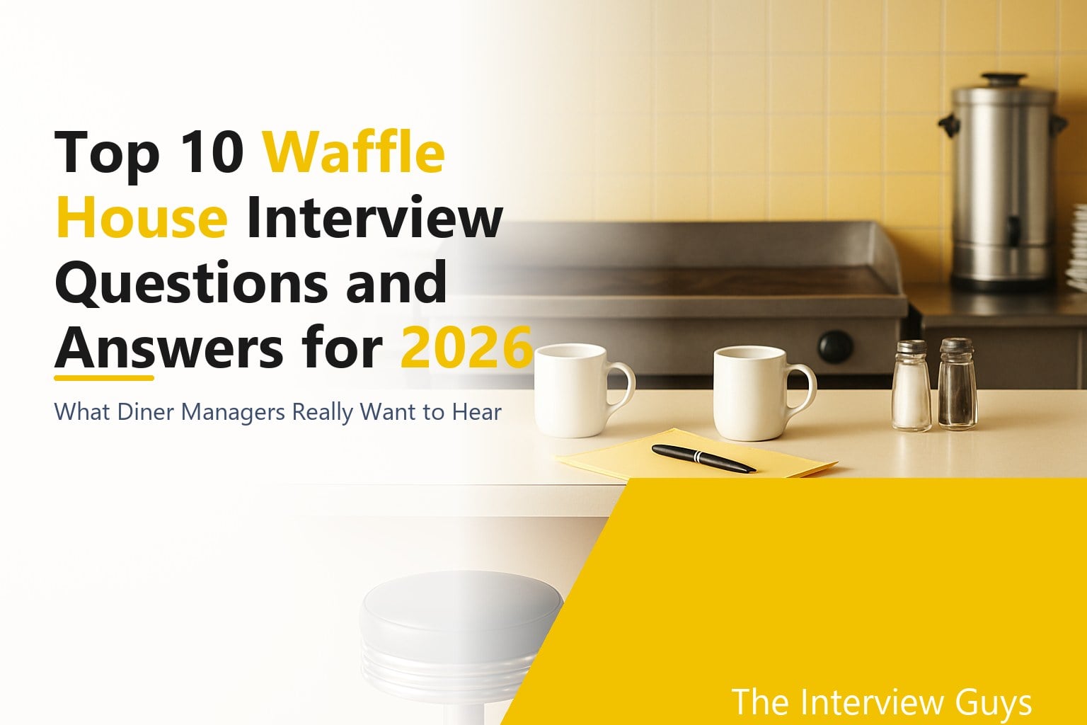 Top 10 Waffle House Interview Questions and Answers for 2026: Server ...