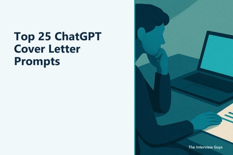Top 25 ChatGPT Cover Letter Prompts That Get You Hired: For Research, Drafting, and Final Polish