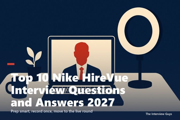 Top 10 Nike HireVue Interview Questions and Answers 2026: Beat the Recorded Screen and Land the Live Round