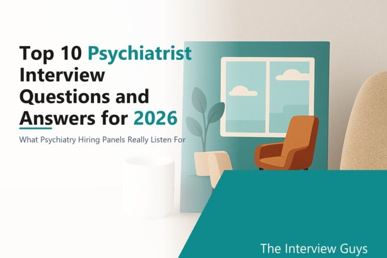 Top 10 Psychiatrist Interview Questions and Answers for 2026: Outpatient, Inpatient, Child & Adolescent, Addiction, Forensic, and C-L Roles