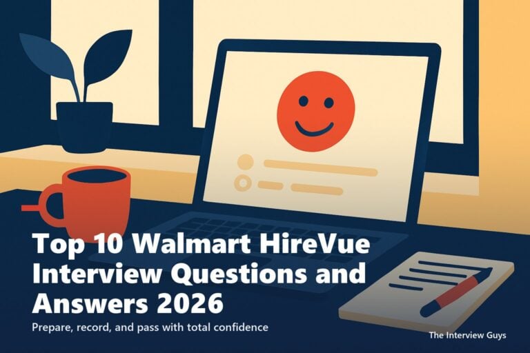 Top 10 Walmart HireVue Interview Questions and Answers 2026: Beat the Virtual Job Tryout and Land the Interview