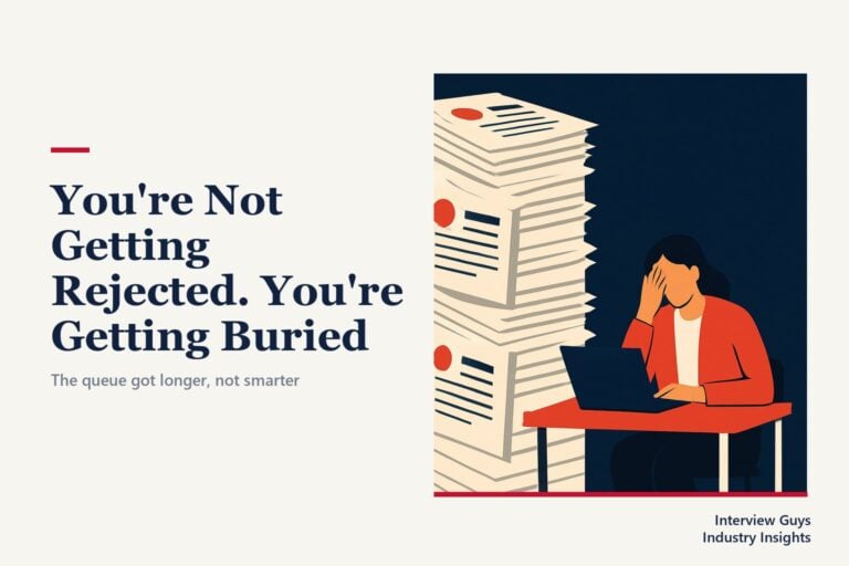 You’re Not Getting Rejected. You’re Getting Buried: 180 Applicants, 24 Recruiters, and the Math That Explains the Silence
