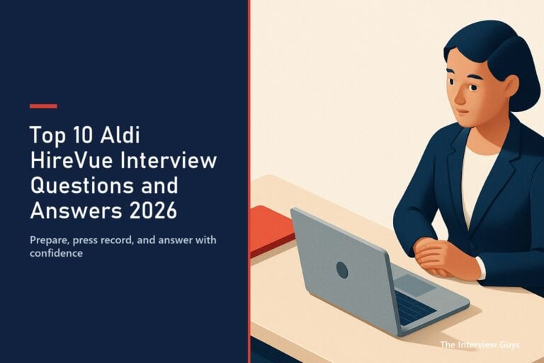 Top 10 Aldi HireVue Interview Questions and Answers 2026: Beat the One-Way Video Screen Before You Hit Record
