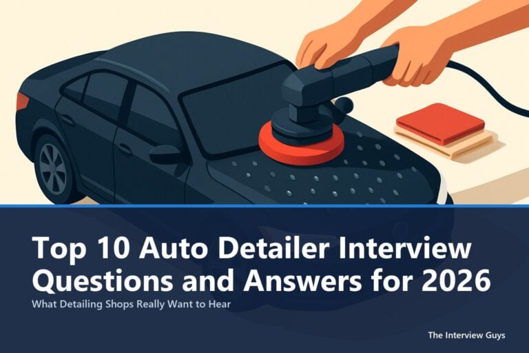 Top 10 Auto Detailer Interview Questions and Answers for 2026: Entry-Level, Mobile, Dealership, and Ceramic Coating Specialist Roles