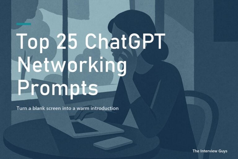 Top 25 ChatGPT Networking Prompts That Get You Hired: For Research, Outreach, and Follow-Up