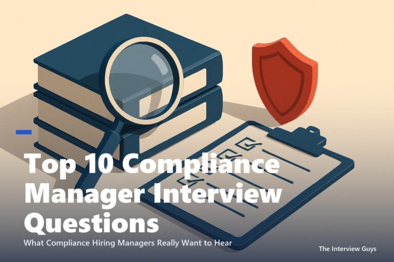 Top 10 Compliance Manager Interview Questions and Answers for 2026: Healthcare, AML, Data Privacy, SOX and Senior/CCO-Level Roles