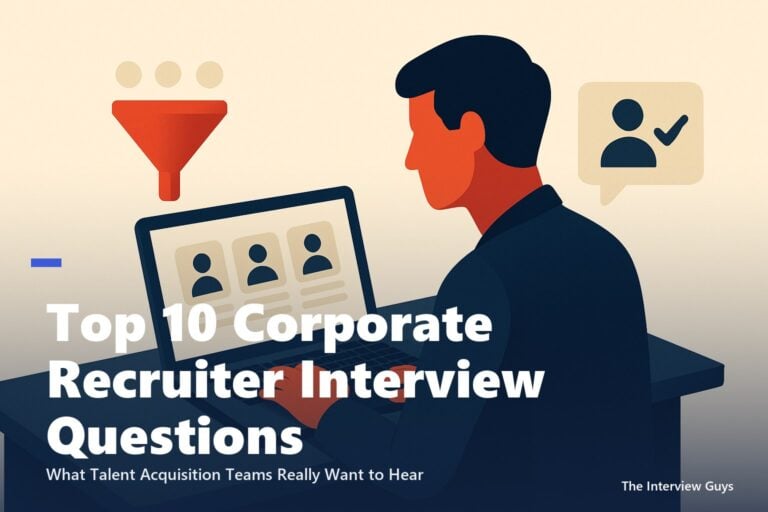 Top 10 Corporate Recruiter Interview Questions and Answers for 2026: Full-Cycle, Technical, Campus, and Talent Acquisition Manager Roles