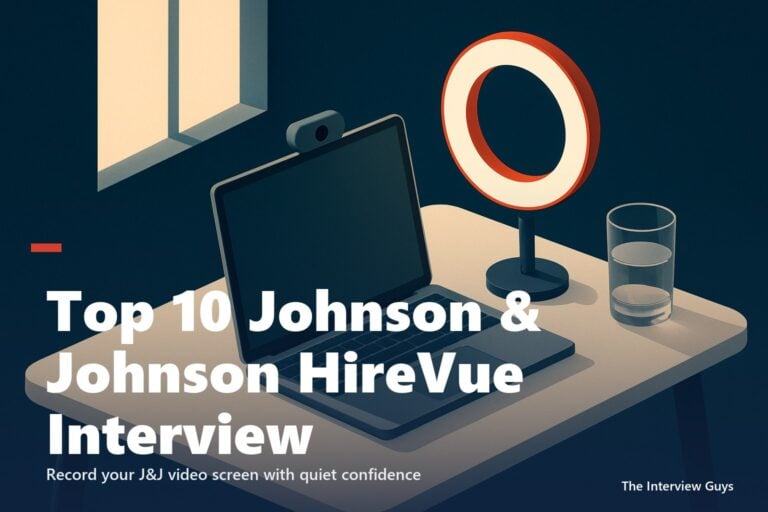 Top 10 Johnson & Johnson HireVue Interview Questions and Answers 2026: Beat the One-Way Video Screen With Credo-Ready SOAR Stories