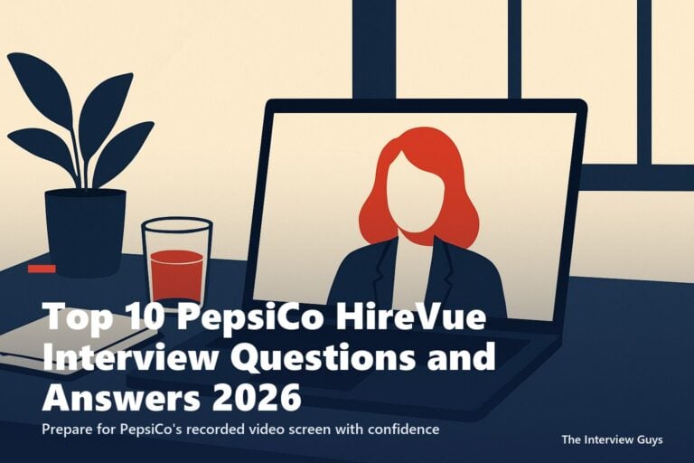 Top 10 PepsiCo HireVue Interview Questions and Answers 2026: Beat the One-Way Video and PepHire Assessment