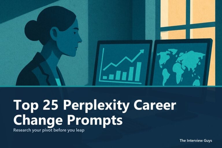 Top 25 Perplexity Career Change Prompts That Get You Hired: For Research, Repositioning, and Real Offers