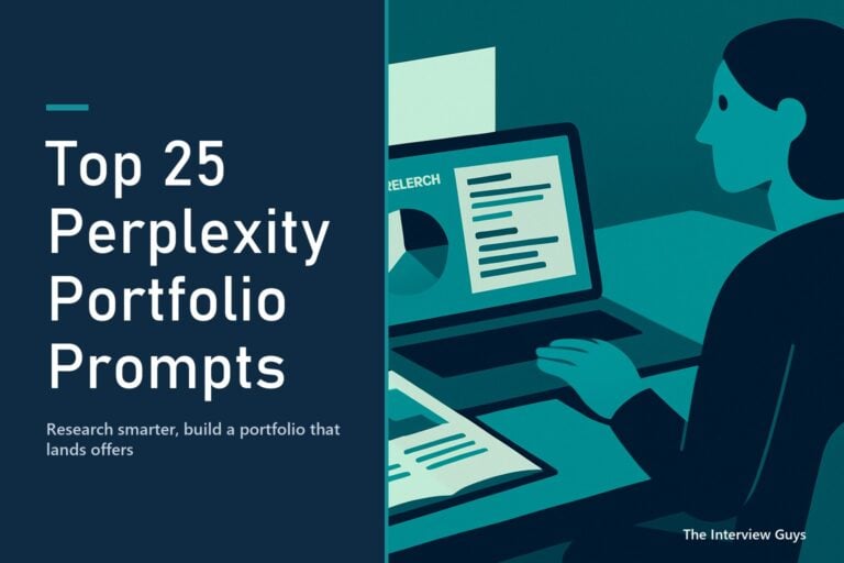 Top 25 Perplexity Portfolio Prompts That Get You Hired: For Researching, Building, and Defending Your Work