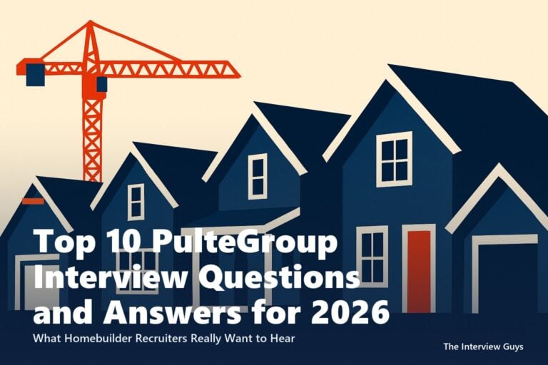 Top 10 PulteGroup Interview Questions and Answers for 2026: Sales Consultant, Construction Manager, Customer Care and Marketing Roles