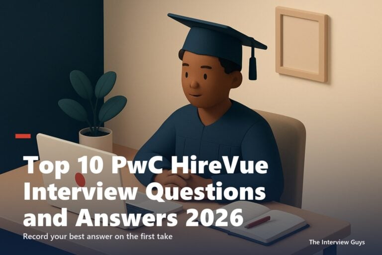 Top 10 PwC HireVue Interview Questions and Answers 2026: Beat the One-Way Video Screen With Confidence